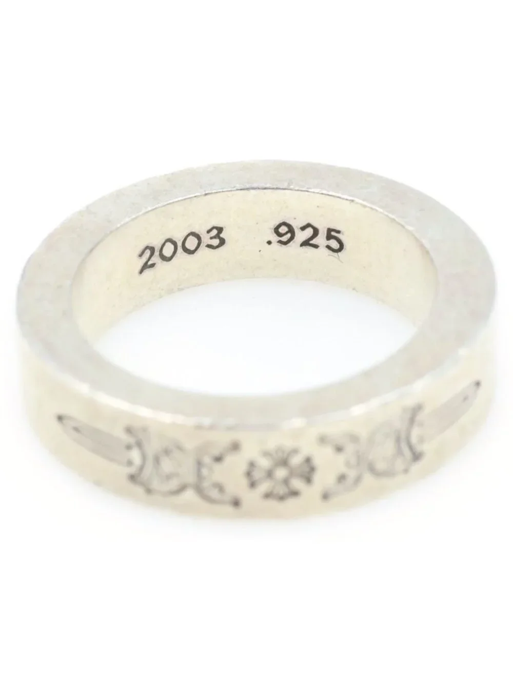 Chrome Hearts Spacer Dagger Ring Silver